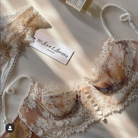 faye underwire bra for love and lemons